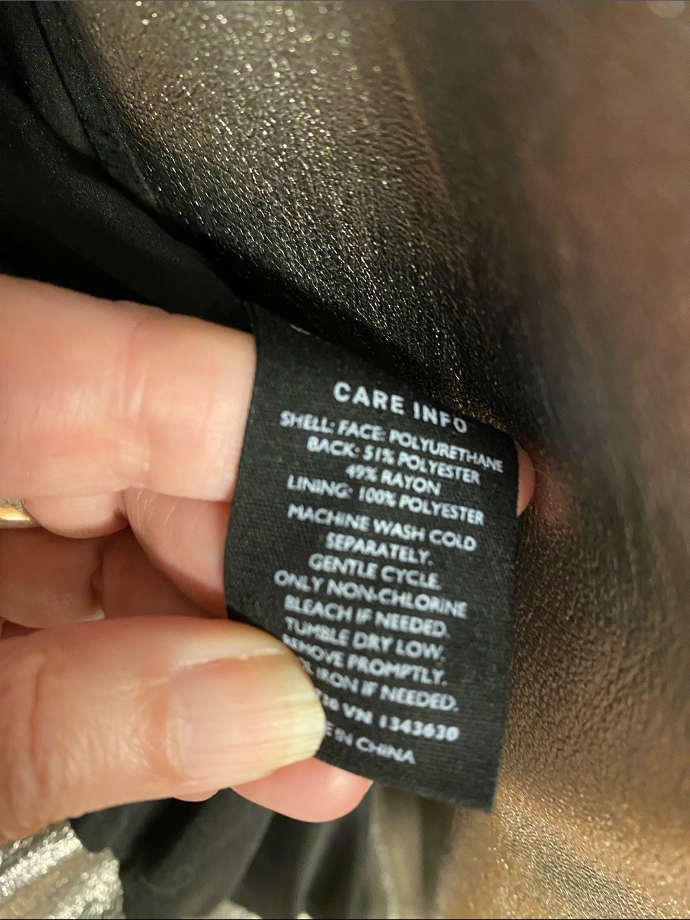 Who What Wear Moto Jacket - Picture 7 of 7